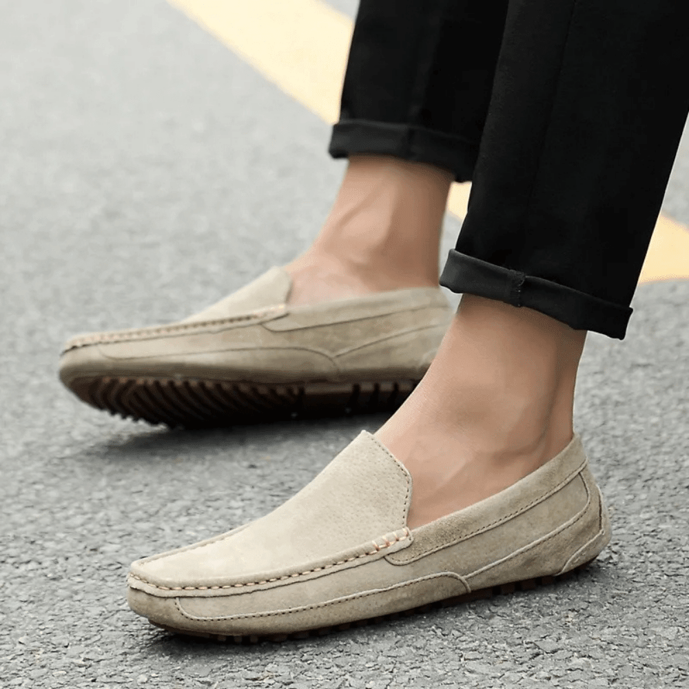 Men's Leather Moccasin Sweden Valerion