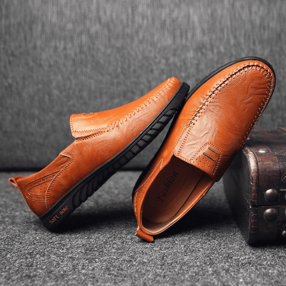Men's Leather Moccasin Pisa Valerion