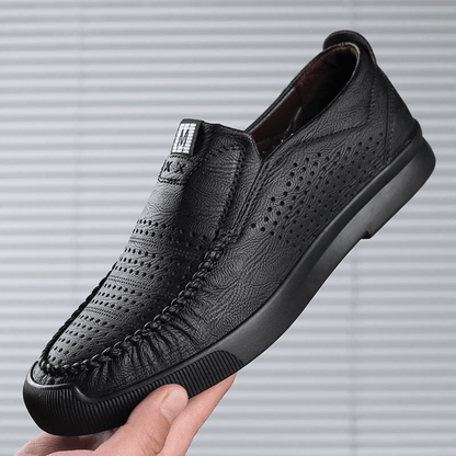Men's Leather Moccasins Milan Valerion