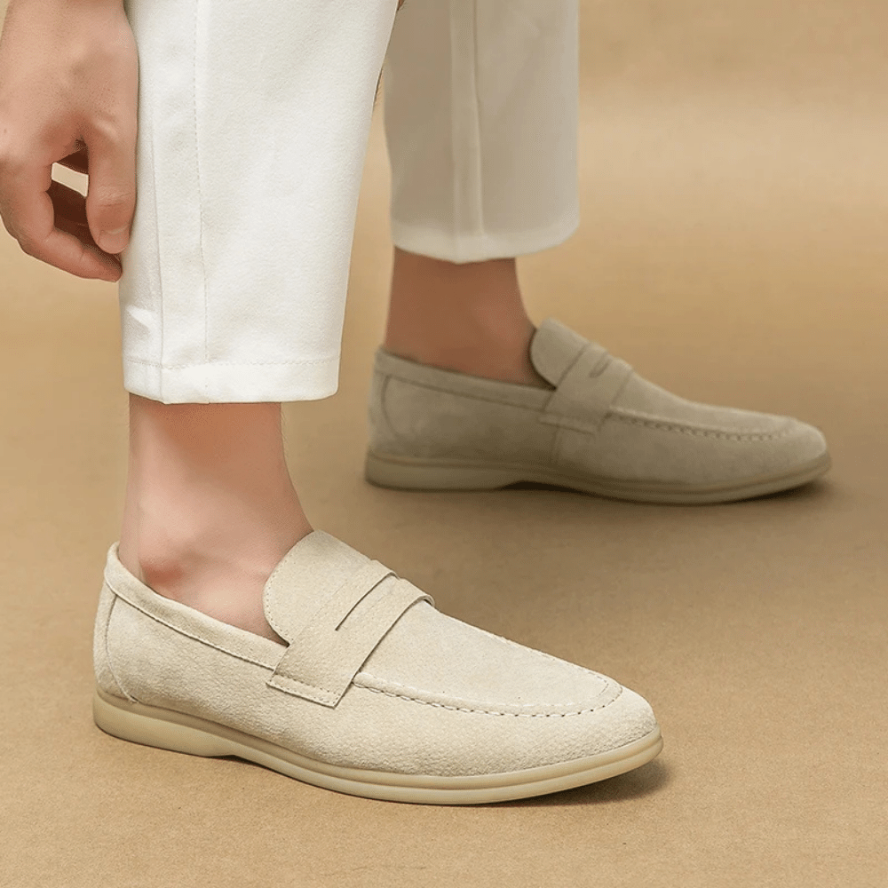 Leather Moccasin Loafer for Men Liverpool Valerion