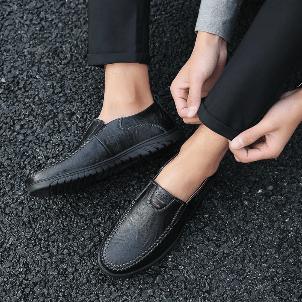 Men's Leather Moccasin Pisa Valerion