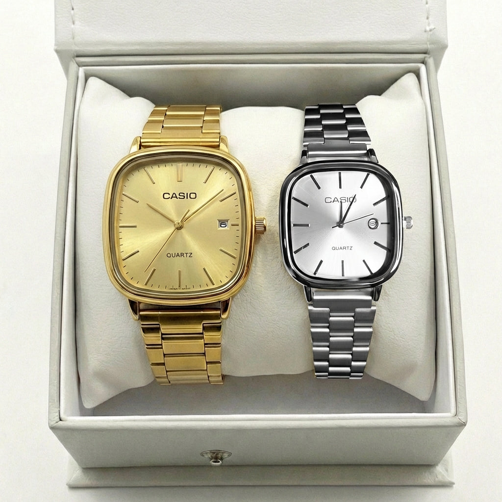 Casio Vintage Mixed Couple Gift Set