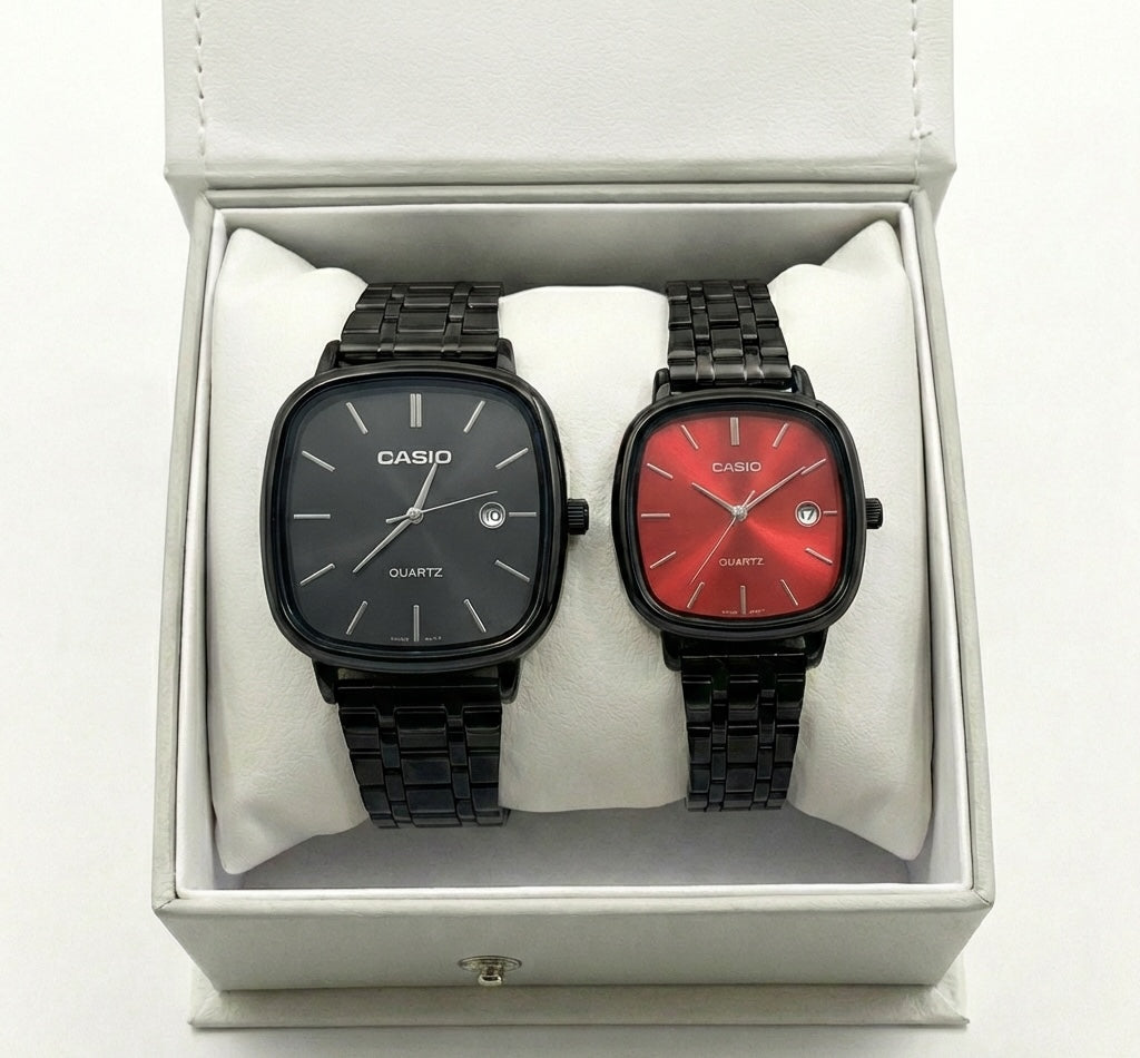 Casio Vintage Mixed Couple Gift Set